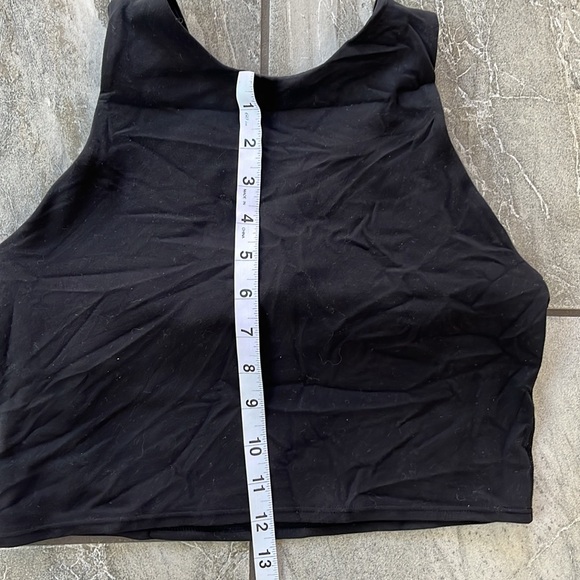 🖤 Athleta Lot Bundle 2 Crop Tanks / Bra Top size Small / Medium Black Leopard - Picture 7 of 14